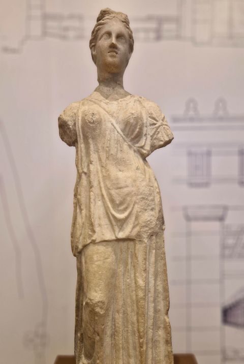 Brauron Archaeological Museum: Marble sculpture