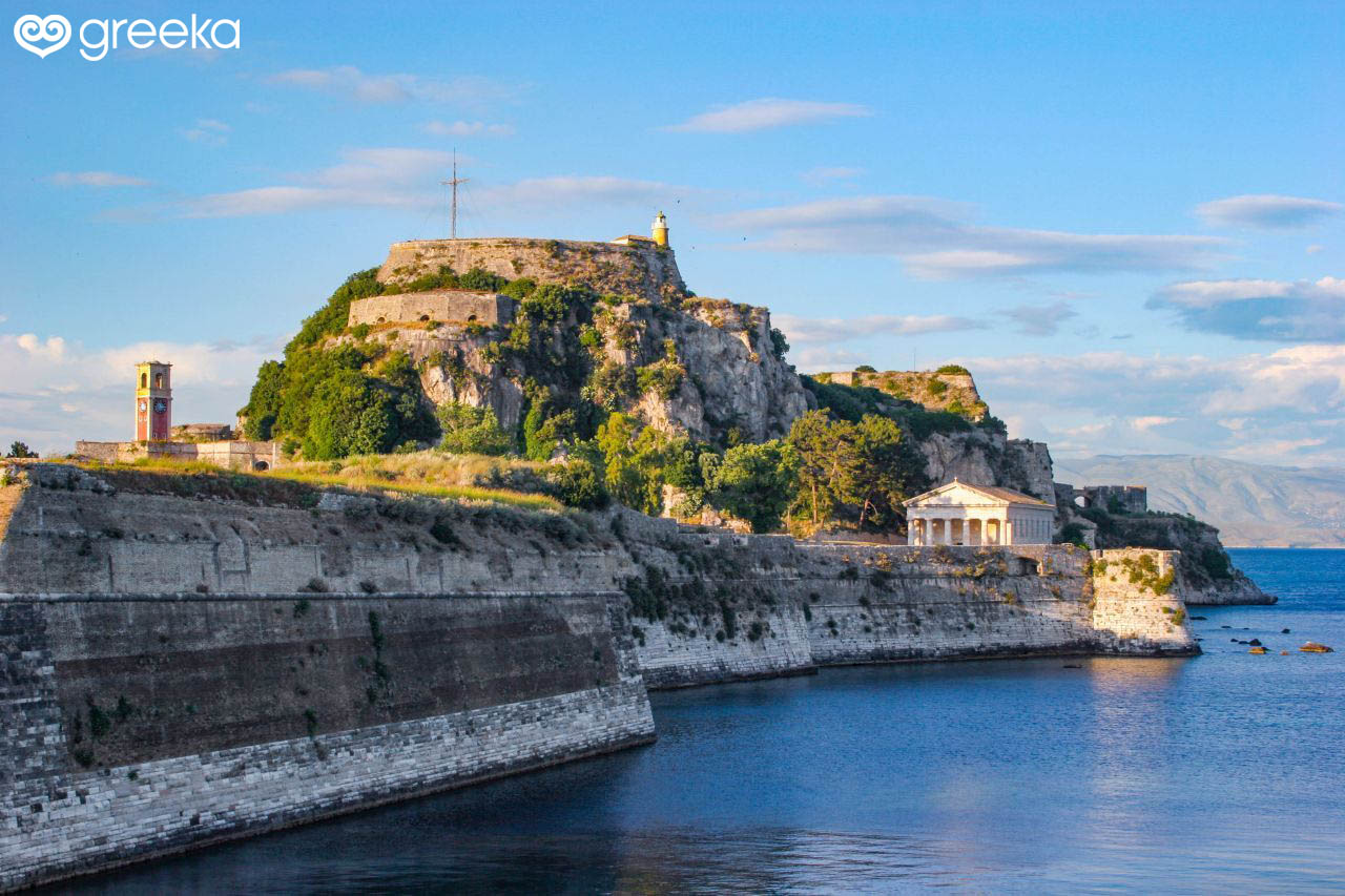 Old Fortress in Corfu, Greece