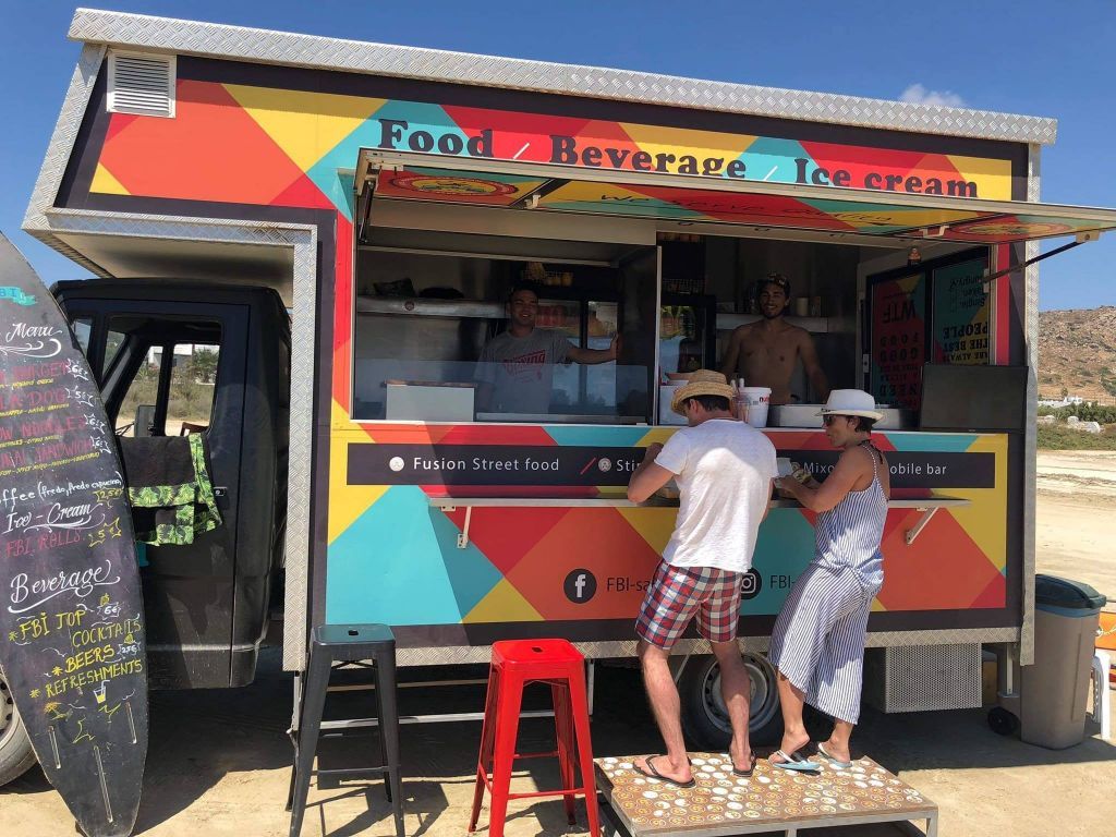 FBI Food Truck Restaurant in Aliko beach (Hawaii), Naxos | Greeka