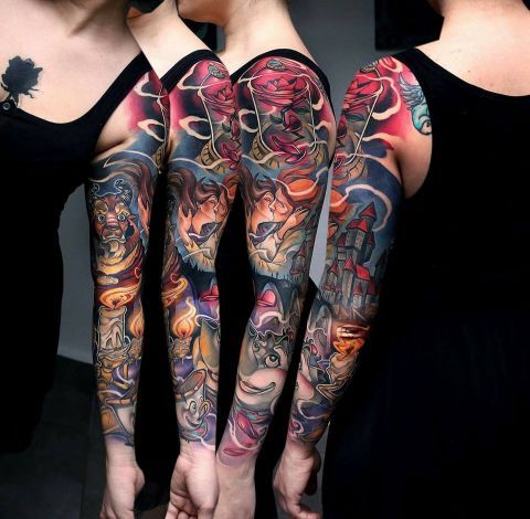 Top 65 Best Maleficent Tattoo Ideas  2021 Inspiration Guide
