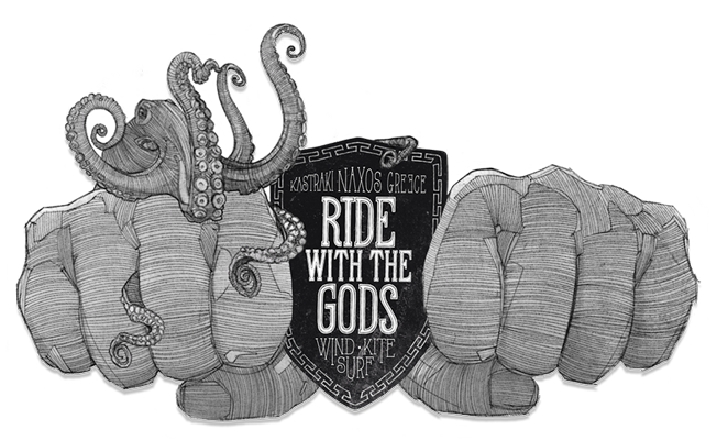 Ride With The Gods logo