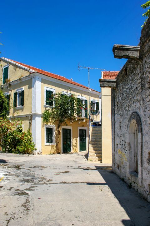 Fiscardo: Traditional houses.
