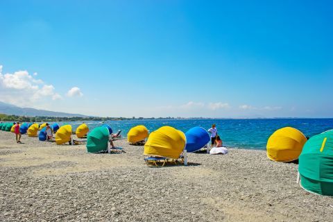 Psalidi Ramira: Psalidi Ramira Beach is one of the most popular resorts in Kos.