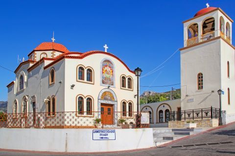 Pyli: The church of Agios Nikolaos, Pyli village.