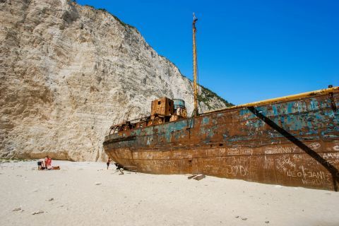 Navagio or Shipwreck: The popular shipwreck.