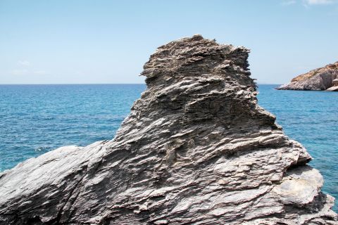Mouros: The rocks of Mouros beach