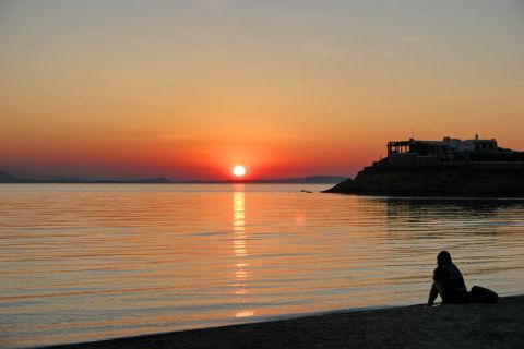 Agios Georgios: Beautiful sunset