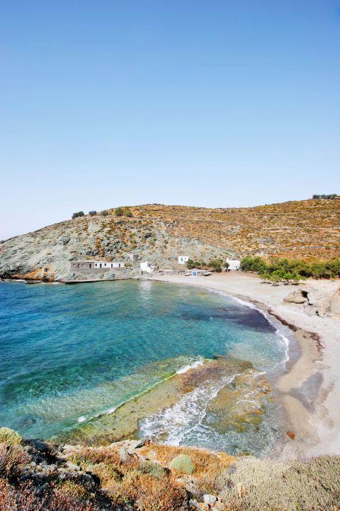 Agios Georgios: Panoramic view of Agios Georgios beach