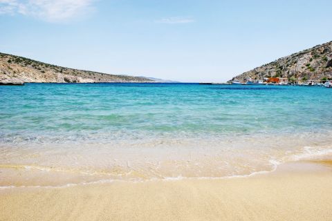 Agios Georgios beach: Beautiful seaview