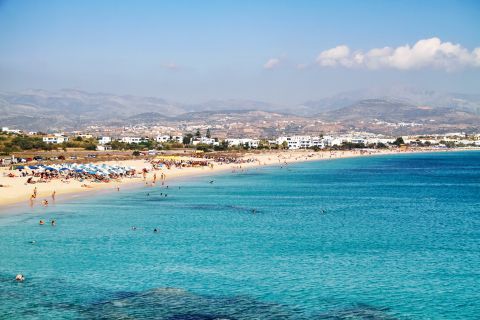 Agios Prokopios: Panoramic view of Agios Prokopios beach