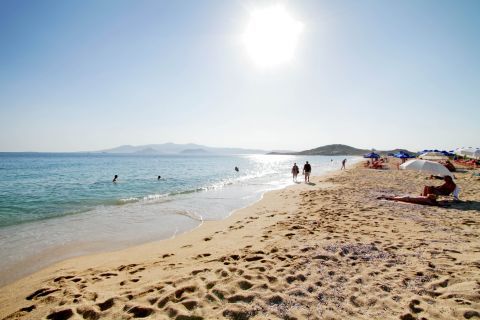 Agios Prokopios: Sandy beach