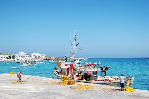 Chora: Local fishermen