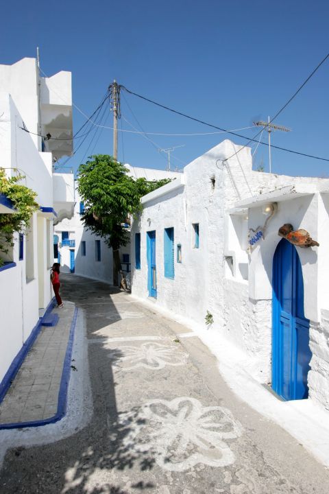Chora: White and blue colors
