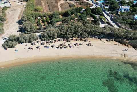 Orkos: The crystal clear waters of Orkos beach
