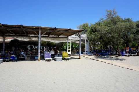 Tsigouri: Beach bar Tsigouri