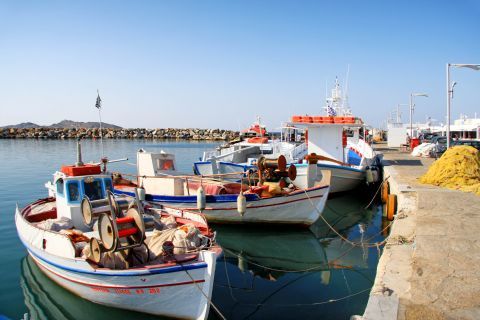 Naoussa: Fishing boats