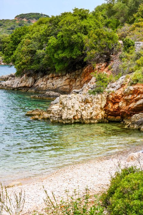 Skinos Bay: Beautiful scenery.