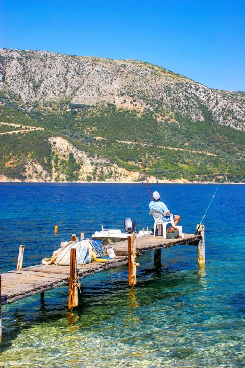 Agios Ioannis: Fishing time.