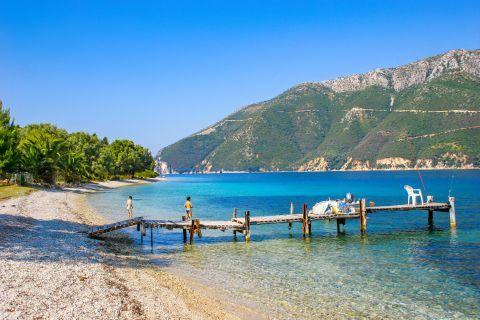Agios Ioannis: A family friendly beach.