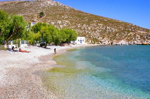 Lagouna Beach Vlychadia: Soft pebbles and crystal clear waters.