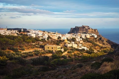 Chora:  The Venetian Castle of Kythira is definitely the most distinctive monument on the island.