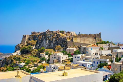 Chora: The Venetian Castle of Chora was constructed in 1503 on the site of a former Byzantine fortress of the 12th century.
