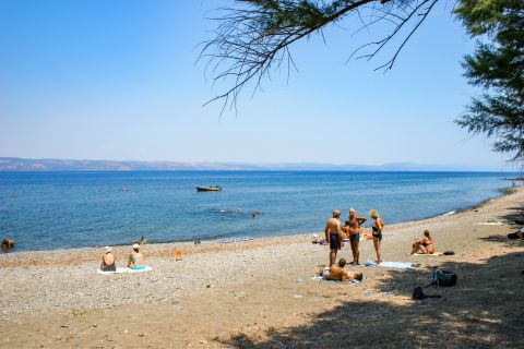 Eftalou: Eftalou beach is not organized and offers a really calm environment.