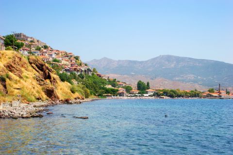 Molyvos beach: Tranquil place.