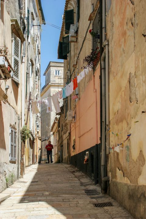 Town: A vintage spot in Corfu Town