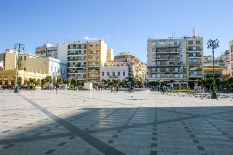 Square of King George I: The most central spot in Patra.