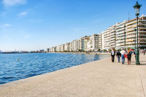 Beach Promenade: The Beach Promenade is the most famous and popular spot of Thessaloniki.