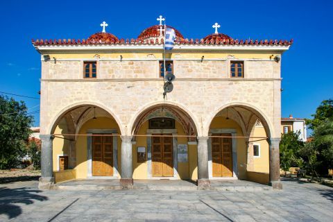Town: Impressive church in Aegina.