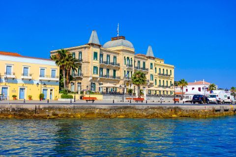 Town: Picturesque spot in Spetses.