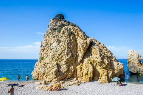 Potistika: Huge rock formations create a unique scenery.