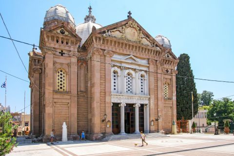Mytilene: The Catholic Church of Mytilene.