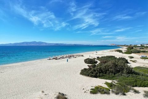 Glyfada: The large beach
