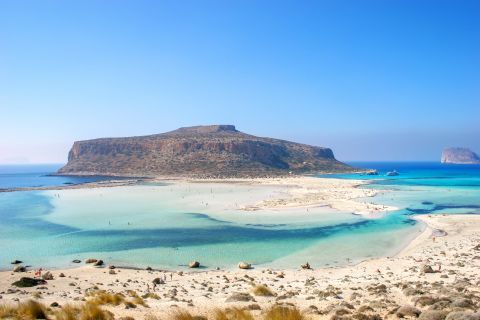 Balos: White sand and amazing waters