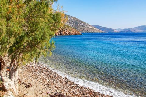 Agia Triada: Agia Triada has crystal clear waters and it is located close to Chrissomilia.