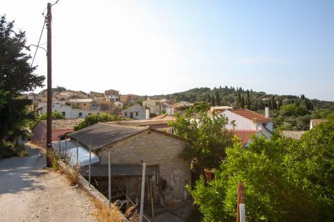 Argirades: Houses in Argirades village