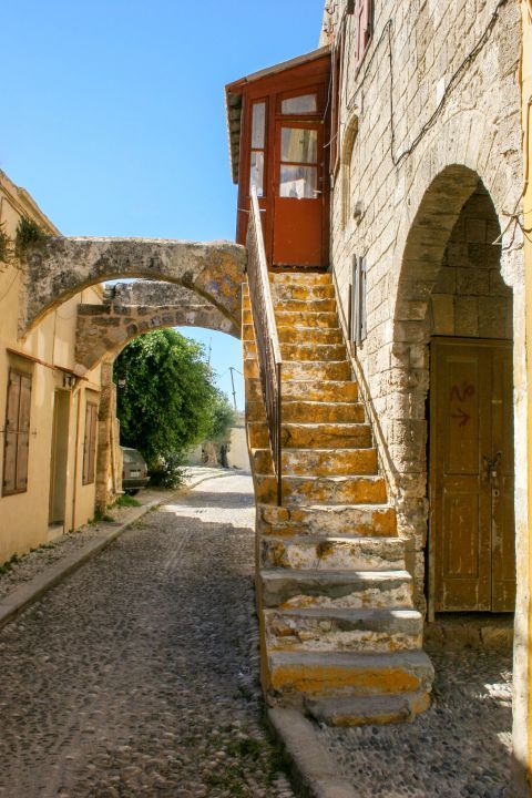 Town: Old constructions, Rhodes Town.