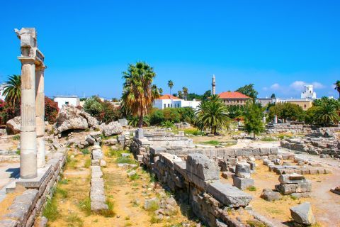 Town: Ancient Agora, Kos.