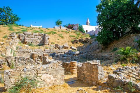 Town: Ruins at the Ancient Agora of Kos