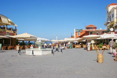Town: A central spot in Chania Town