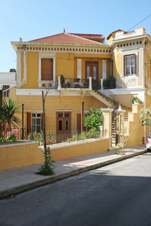 Town: An impressive, Neoclassical mansion in Chania.
