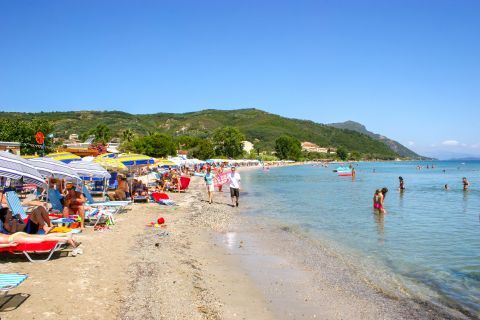 Moraitika: Popular, family friendly beach