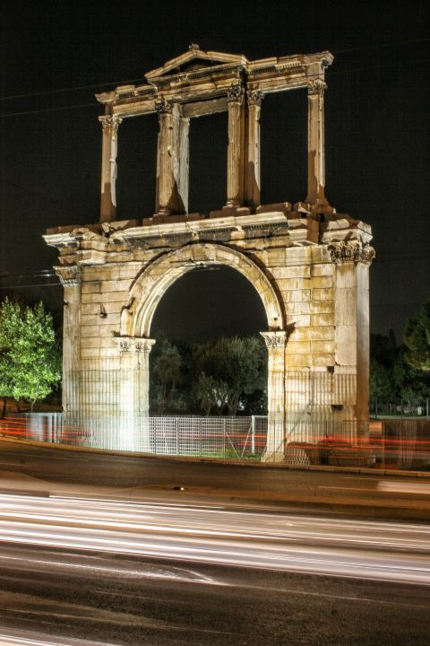 Plaka: The Arch of Hadrian