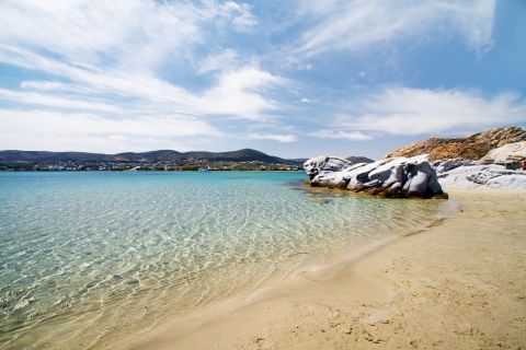 Kolymbithres: Crystal clear waters and sand