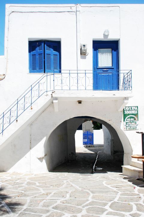 Town: An old Cycladic house