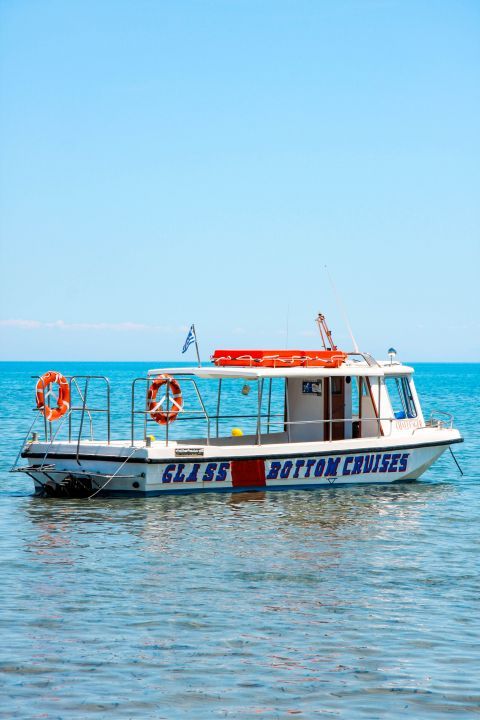 Laganas: Take a local boat cruise and explore the beauties of Zakynthos.
