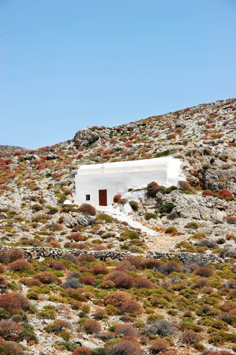 Chora: A lovely chapel, tucked away on a high altitude.